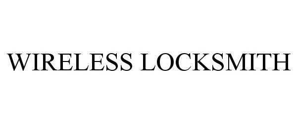  WIRELESS LOCKSMITH