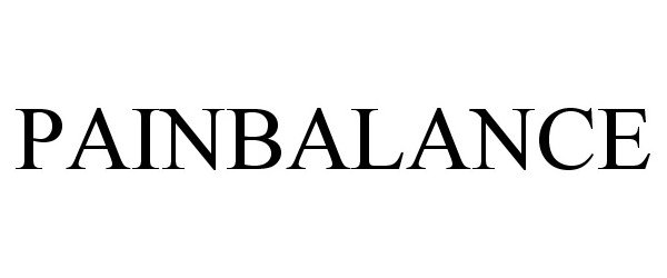 Trademark Logo PAINBALANCE