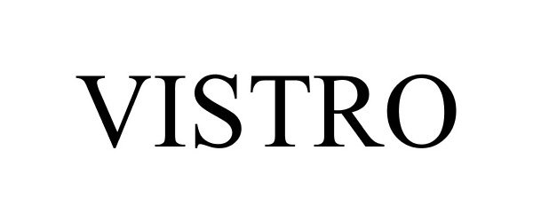 Trademark Logo VISTRO