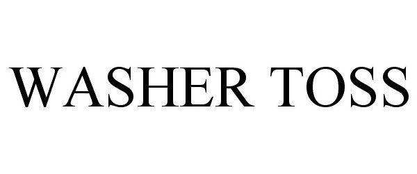 Trademark Logo WASHER TOSS