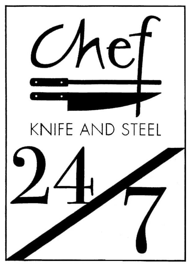 Trademark Logo CHEF KNIFE AND STEEL 24/7