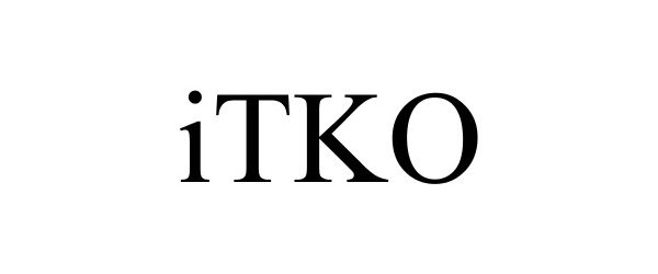 Trademark Logo ITKO