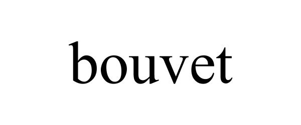 Trademark Logo BOUVET