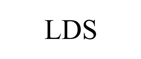 Trademark Logo LDS