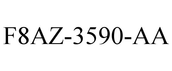 Trademark Logo F8AZ-3590-AA