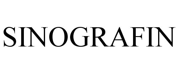 Trademark Logo SINOGRAFIN