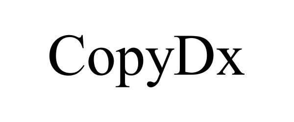 Trademark Logo COPYDX
