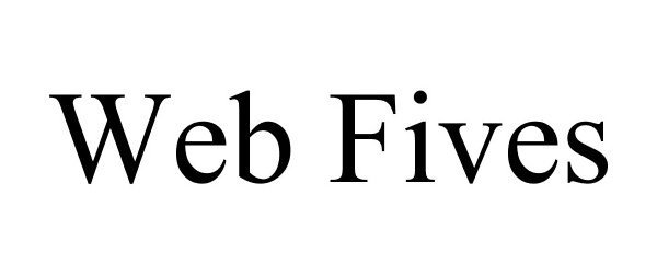  WEB FIVES