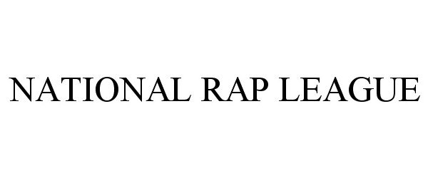  NATIONAL RAP LEAGUE