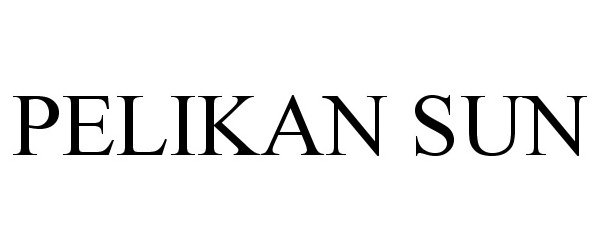  PELIKAN SUN