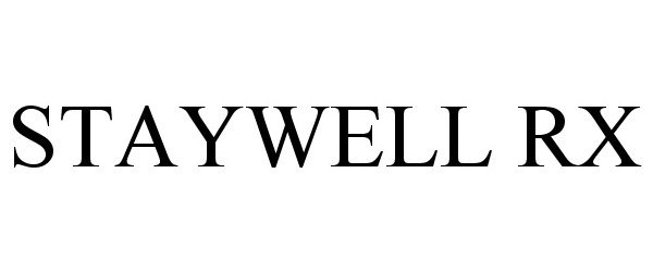 Trademark Logo STAYWELL RX