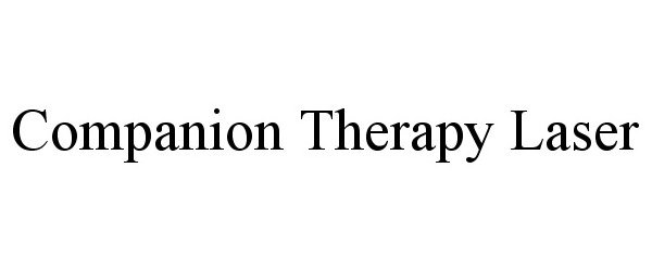  COMPANION THERAPY LASER