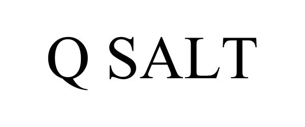 Trademark Logo Q SALT