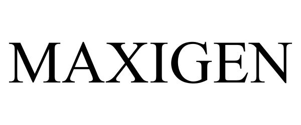 Trademark Logo MAXIGEN