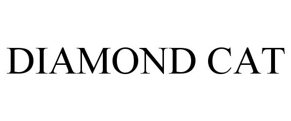 Trademark Logo DIAMOND CAT