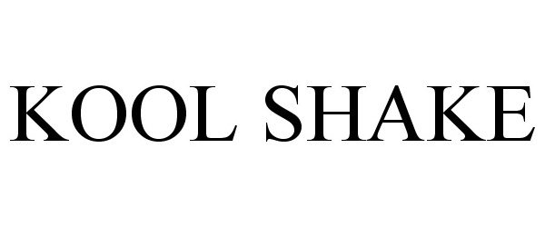 Trademark Logo KOOL SHAKE