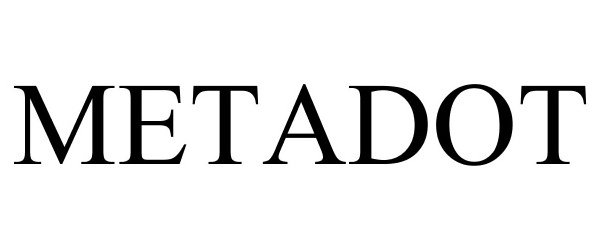 Trademark Logo METADOT