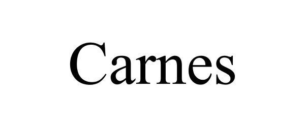 Trademark Logo CARNES