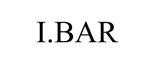 Trademark Logo I.BAR