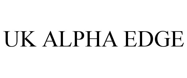  UK ALPHA EDGE