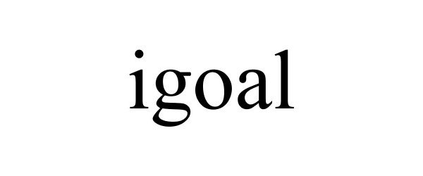 Trademark Logo IGOAL