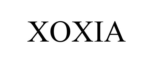 Trademark Logo XOXIA