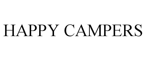 Trademark Logo HAPPY CAMPERS