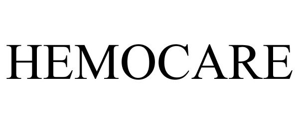 Trademark Logo HEMOCARE