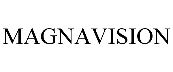 Trademark Logo MAGNAVISION