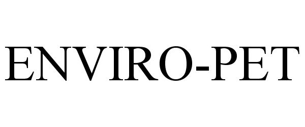 Trademark Logo ENVIRO-PET