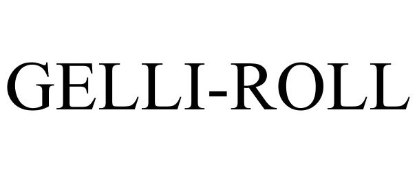 Trademark Logo GELLI-ROLL