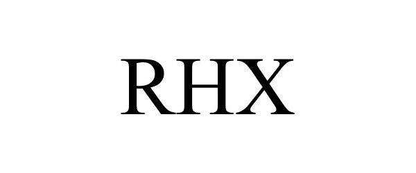 Trademark Logo RHX