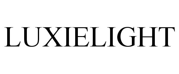 Trademark Logo LUXIELIGHT