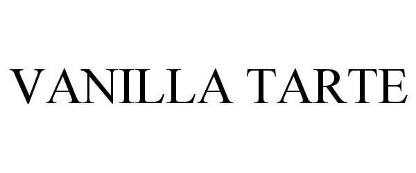 Trademark Logo VANILLA TARTE