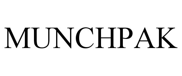 Trademark Logo MUNCHPAK