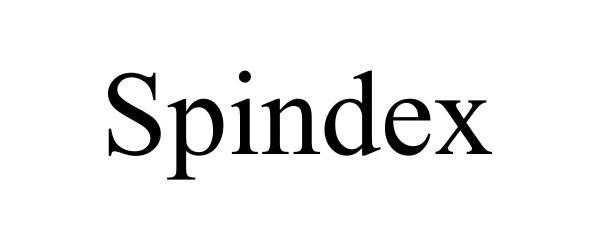 Trademark Logo SPINDEX