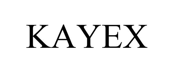 Trademark Logo KAYEX