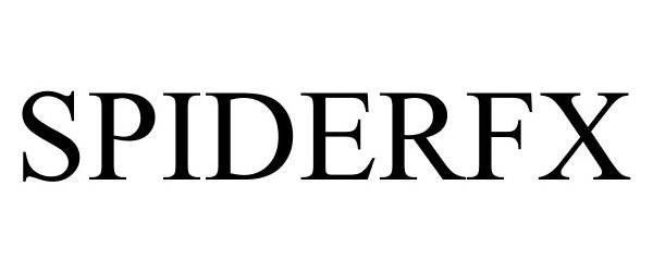 Trademark Logo SPIDERFX