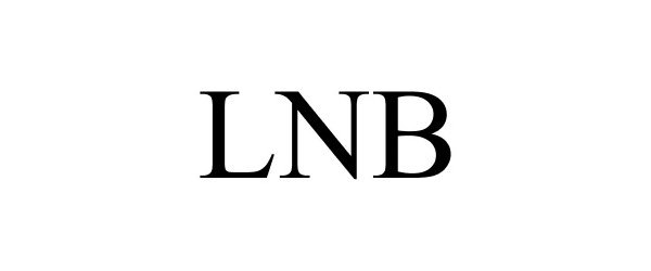 Trademark Logo LNB