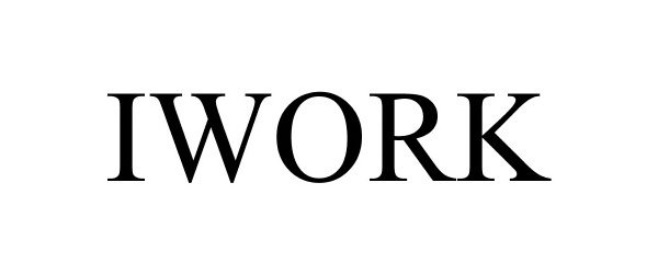 Trademark Logo IWORK