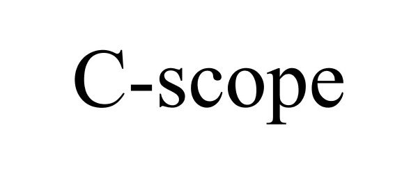 Trademark Logo C-SCOPE