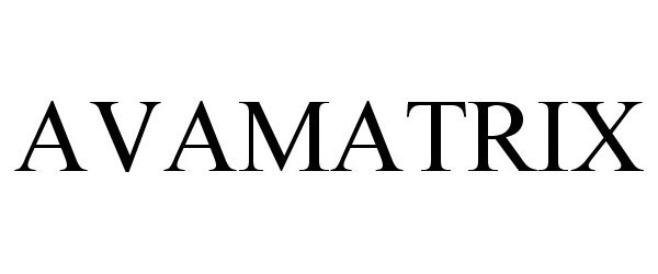 Trademark Logo AVAMATRIX