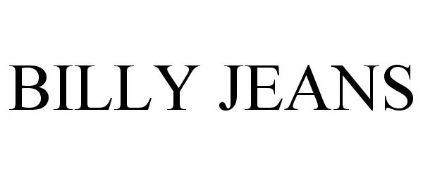Trademark Logo BILLY JEANS