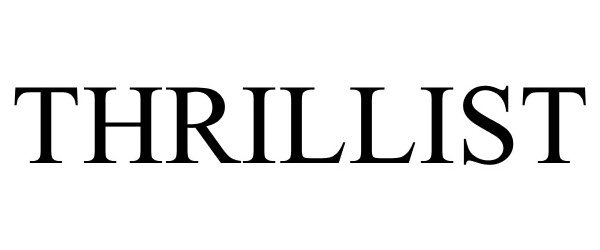 Trademark Logo THRILLIST