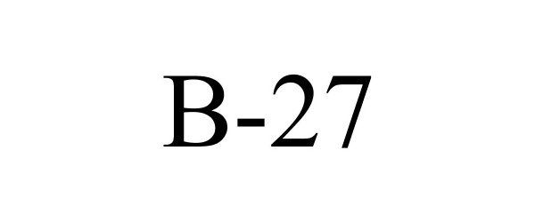  B-27