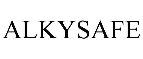 Trademark Logo ALKYSAFE