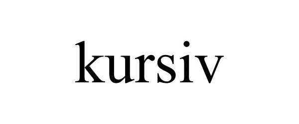 KURSIV