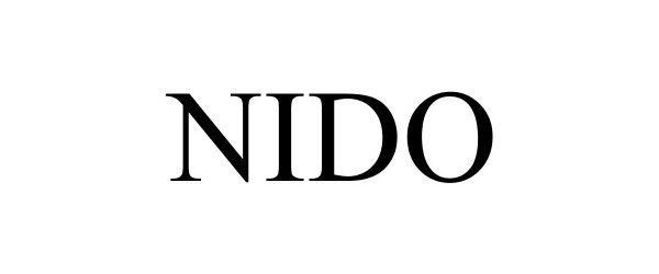 Trademark Logo NIDO