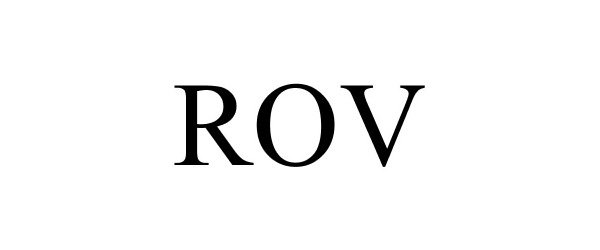 Trademark Logo ROV