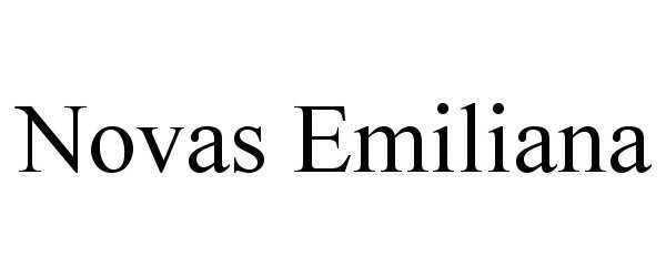 Trademark Logo NOVAS EMILIANA